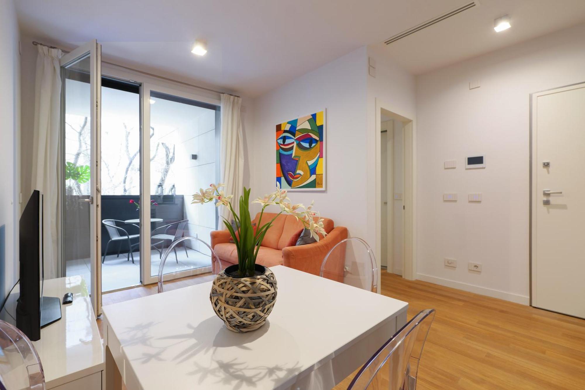 Apartmán Primopiano - Principe Milán Exteriér fotografie