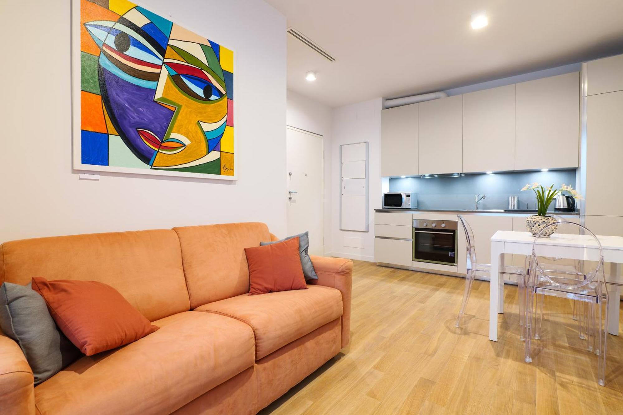 Apartmán Primopiano - Principe Milán Exteriér fotografie