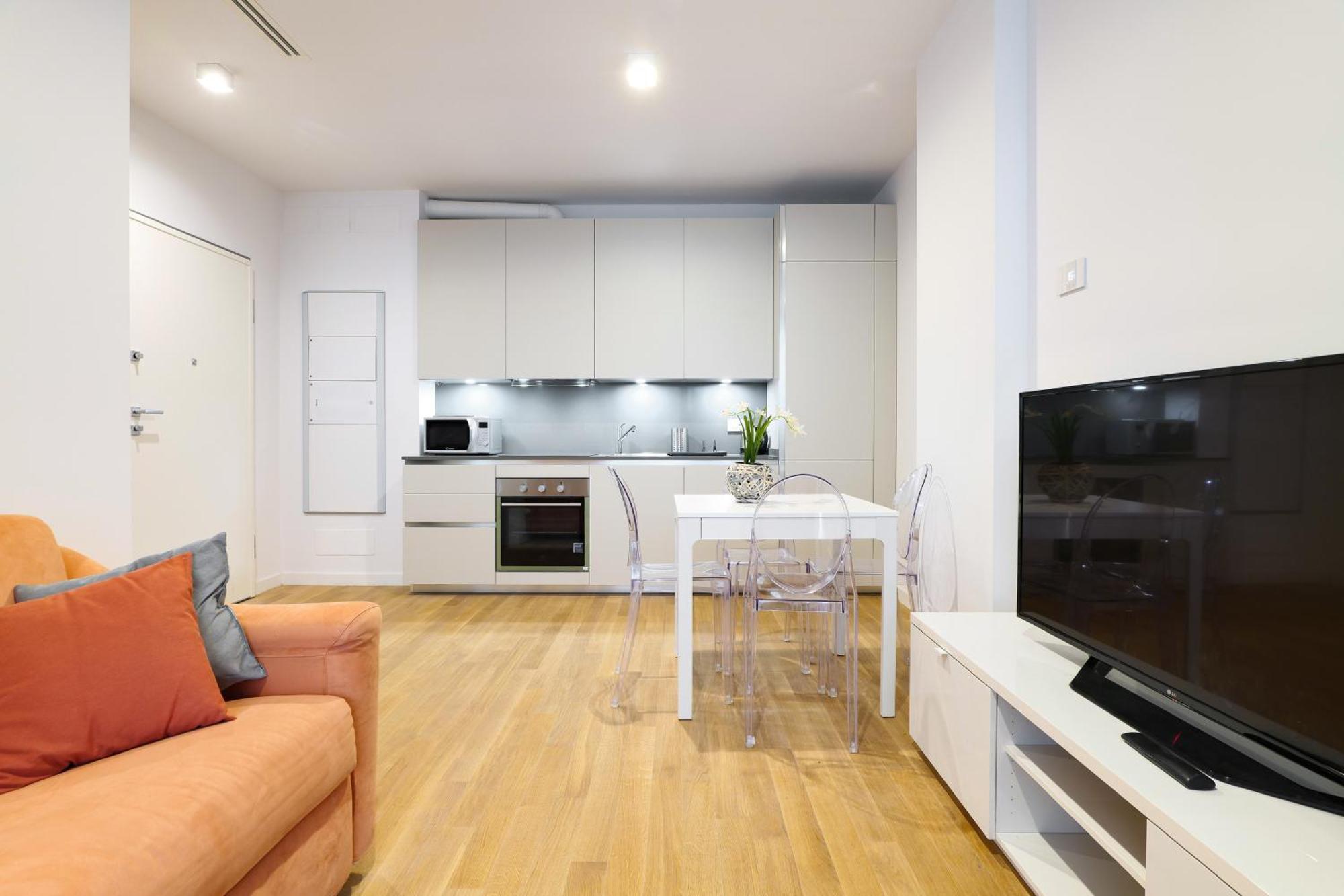 Apartmán Primopiano - Principe Milán Exteriér fotografie