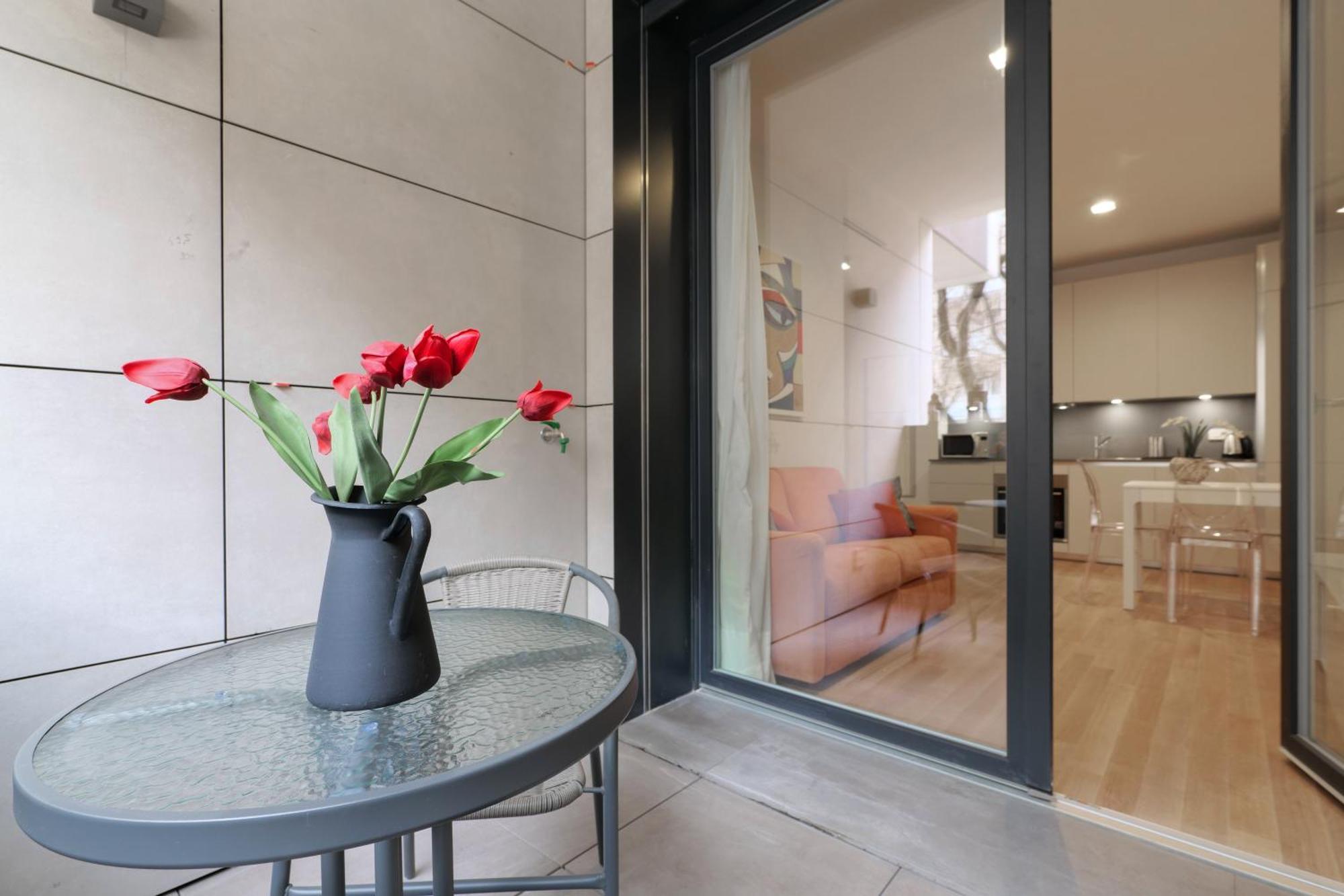 Apartmán Primopiano - Principe Milán Exteriér fotografie